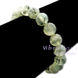 Bracelet Boules en Préhnite