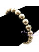 Bracelet Boules en Pyrite - perles de 8mm