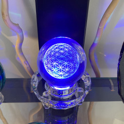 Boule de Cristal Fleur de Vie