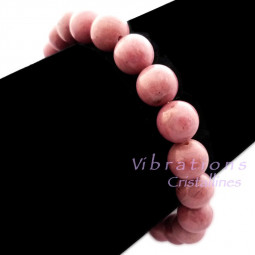 Bracelet Boules en Rhodonite