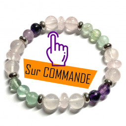 Bracelet Boules en Quartz...