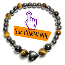 Bracelet Boules en Oeil de...