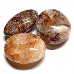 Galet de Quartz Hématoïde