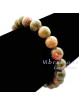 Bracelet Boules en Unakite