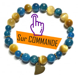 Bracelet Boules en Œil de...