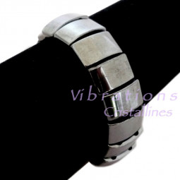 Bracelet en Hématite de Style Plaquettes