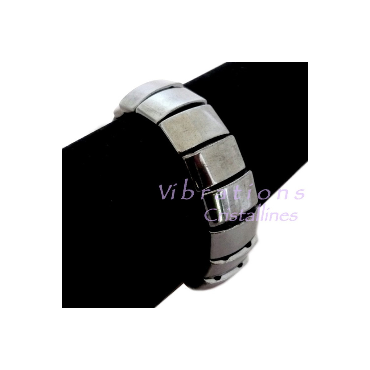 Bracelet en Hématite de Style Plaquettes