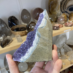 Mini Géode d'Améthyste d'Uruguay 760 grammes