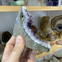 Mini Géode d'Améthyste d'Uruguay 435 grammes