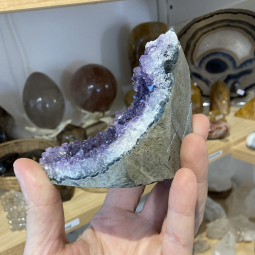 Mini Géode d'Améthyste d'Uruguay 435 grammes