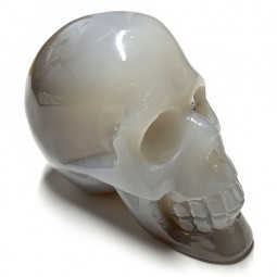 Crâne en Agate Cristallisée