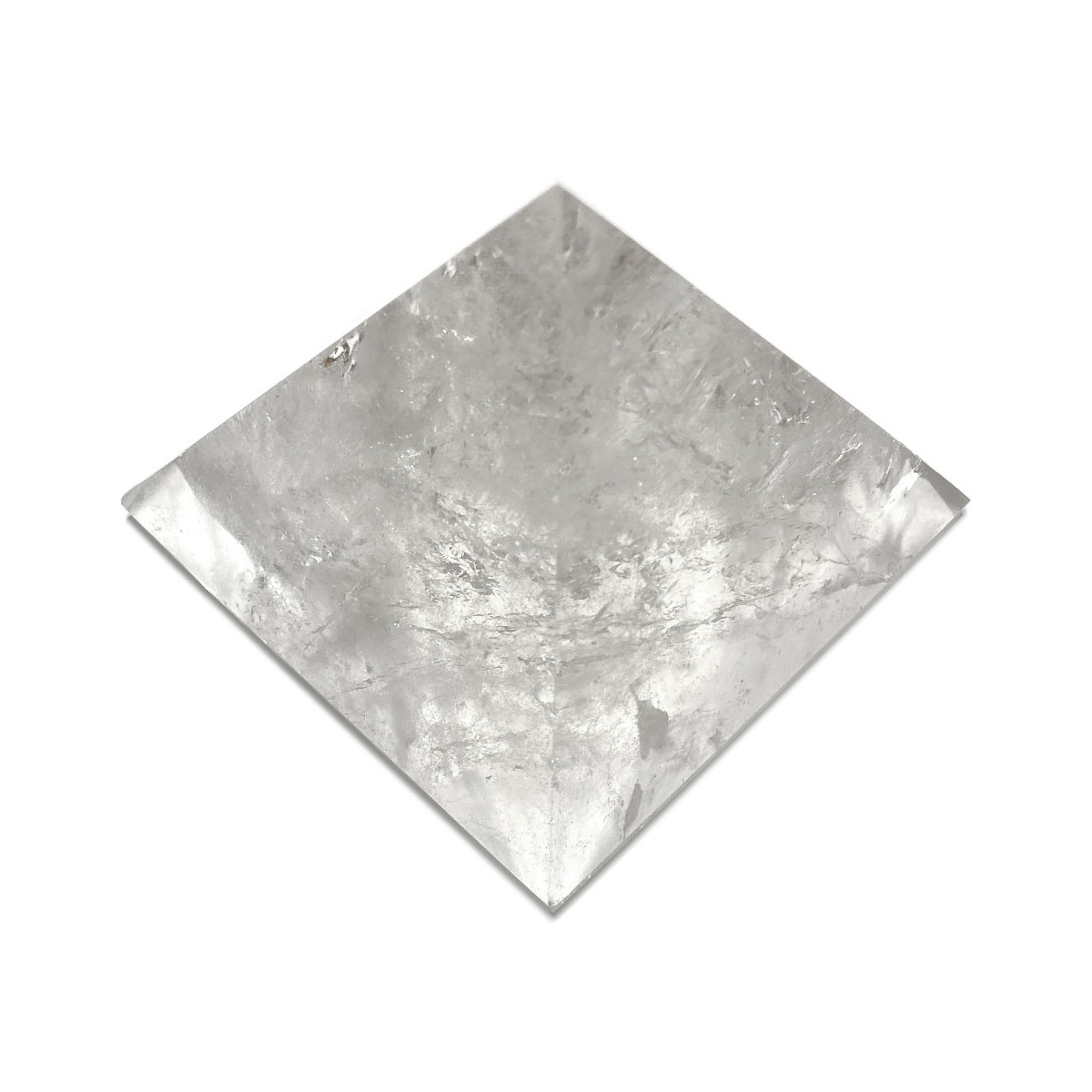 Pyramide en Cristal de Roche - 107 Grammes