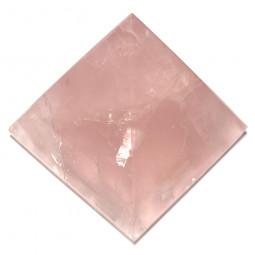 Pyramide en Quartz Rose - 895 Grammes