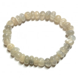 Bracelet Grains en Pierre de Lune