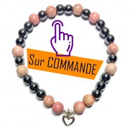 Bracelet Boules en Hématite...