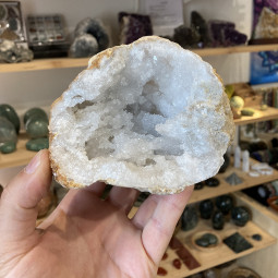 Géode de Cristal de Roche - Taille S