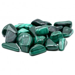 Pierre Roulée de Malachite Taille XS