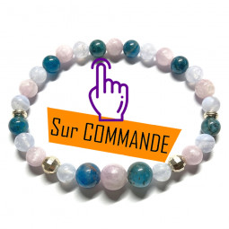 Bracelet en Calcédoine,...