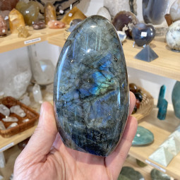 Forme libre en Labradorite - 616 Grammes