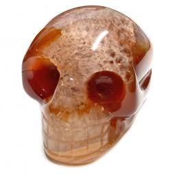 Crâne en Cornaline - 90 Grammes