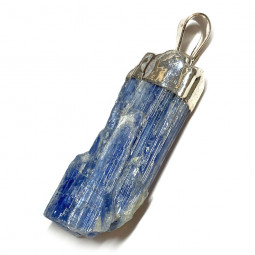 Pendentif en Cyanite Brute