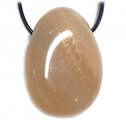 Pendentif Percé en Aventurine Rose