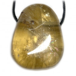 Pendentif Percé en Aragonite