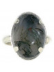 Bague Argent & Agate Mousse Ovale