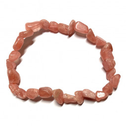 Bracelet Grains en Rhodochrosite