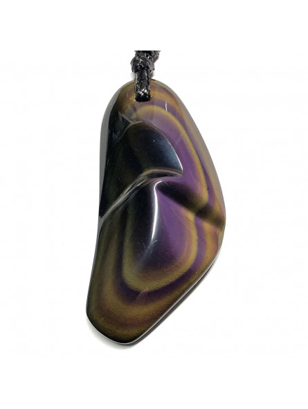 Pendentif en Obsidienne Oeil Céleste - 54mm