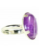 Bague Argent & Améthyste