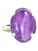 Bague Argent & Améthyste
