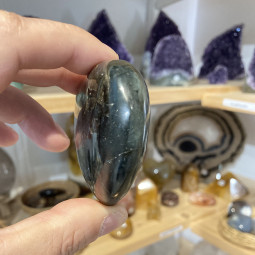 Coeur en Labradorite - 145 grammes