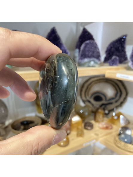 Coeur en Labradorite - 145 grammes