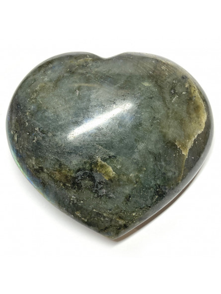 Coeur en Labradorite - 205 grammes