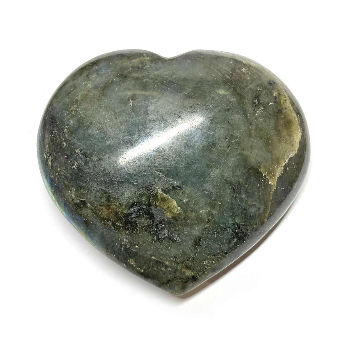 Coeur en Labradorite - 205 grammes