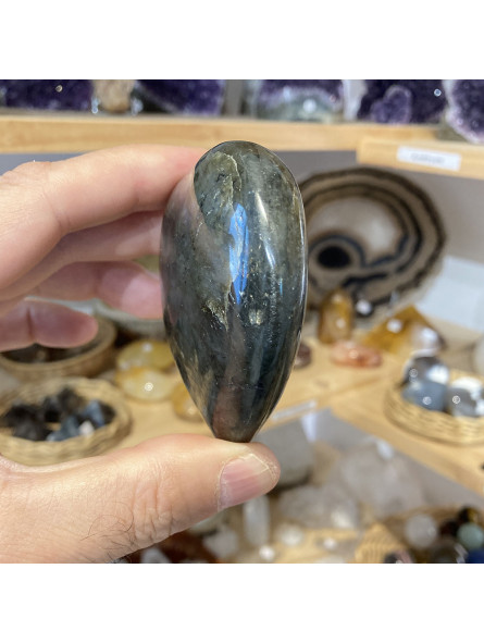 Coeur en Labradorite - 205 grammes