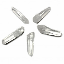 Pendentif Pointe de Cristal de Roche Percée