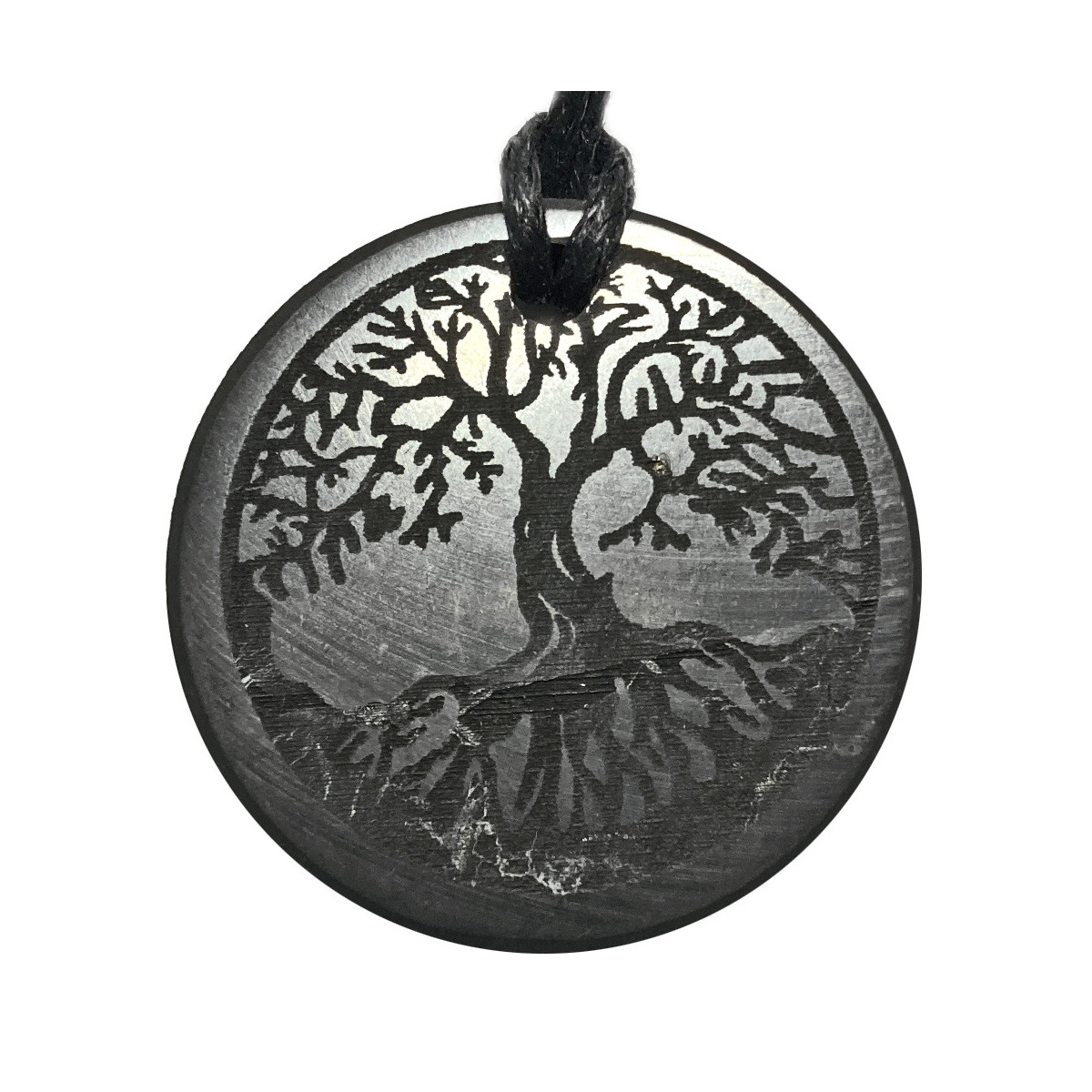 Pendentif en Shungite - Arbre de Vie de 3 cm