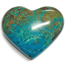 Coeur en Chrysocolle - 200 Grammes