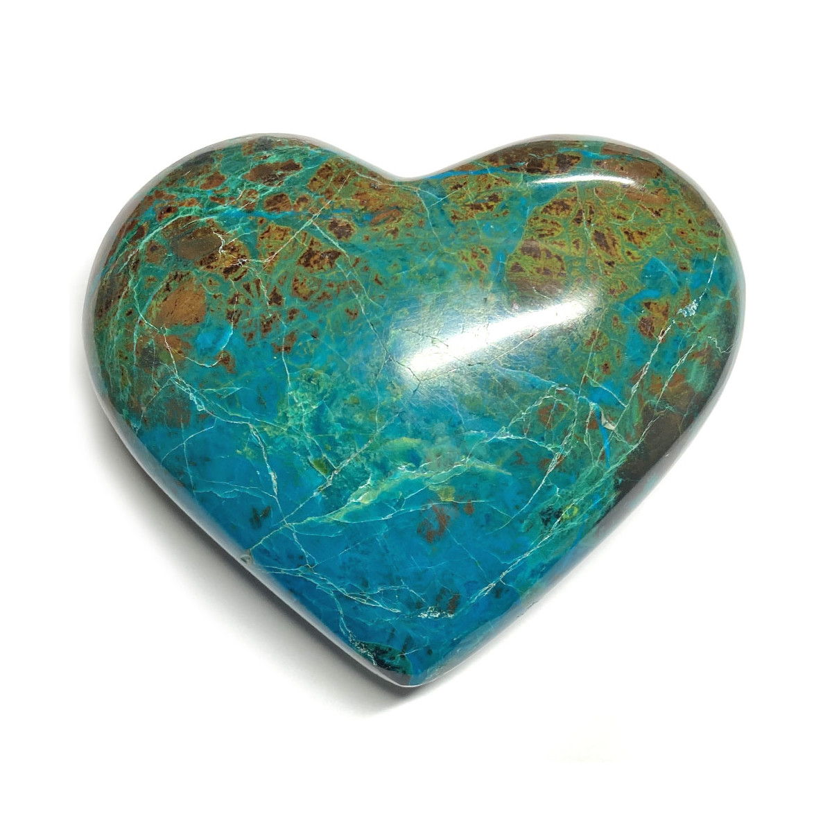 Coeur en Chrysocolle - 200 Grammes