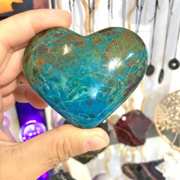 Coeur en Chrysocolle - 200 Grammes