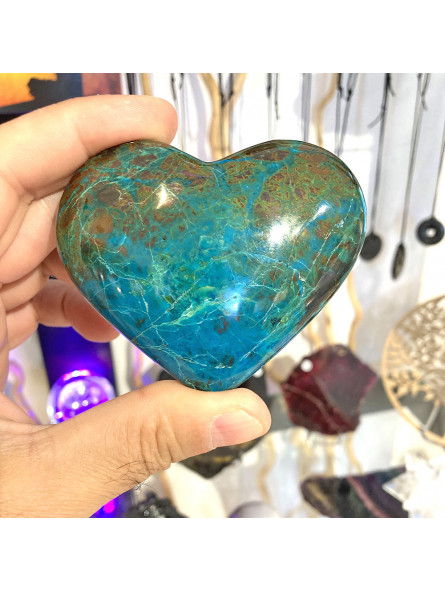 Coeur en Chrysocolle - 200 Grammes