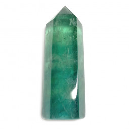 Pointe en Fluorite Verte de 7 cm