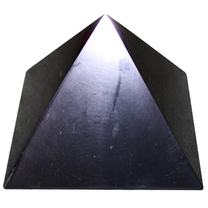 Pyramide en Shungite Polie de 5 cm