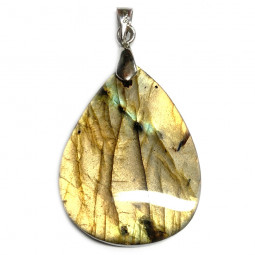 Pendentif de Protection Goutte en Labradorite