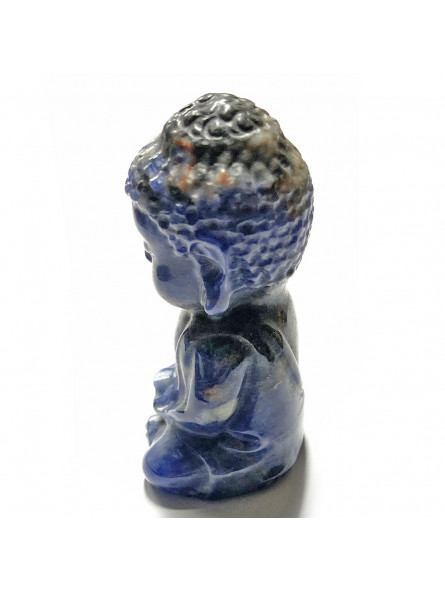 Statuette Bouddha en Sodalite