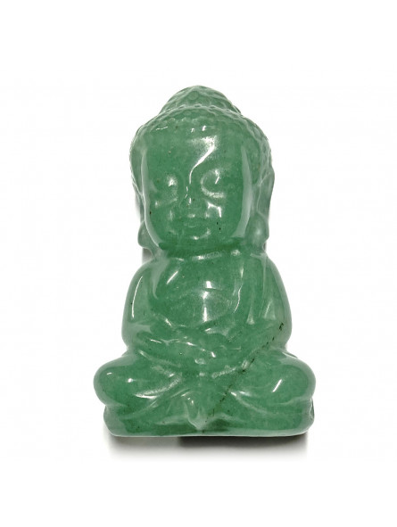 Statuette Bouddha en Aventurine Verte