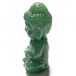 Statuette Bouddha en Aventurine Verte