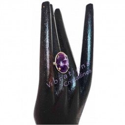 Bague Argent & Améthyste